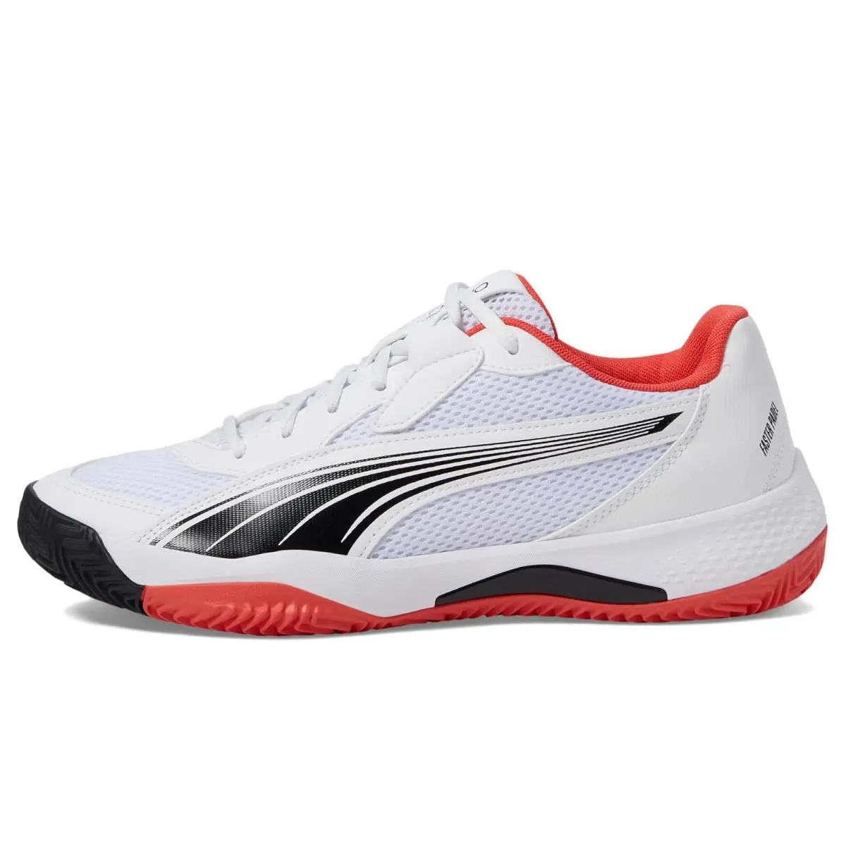 Puma shoes - Puma White/Puma Black/Active Red 2