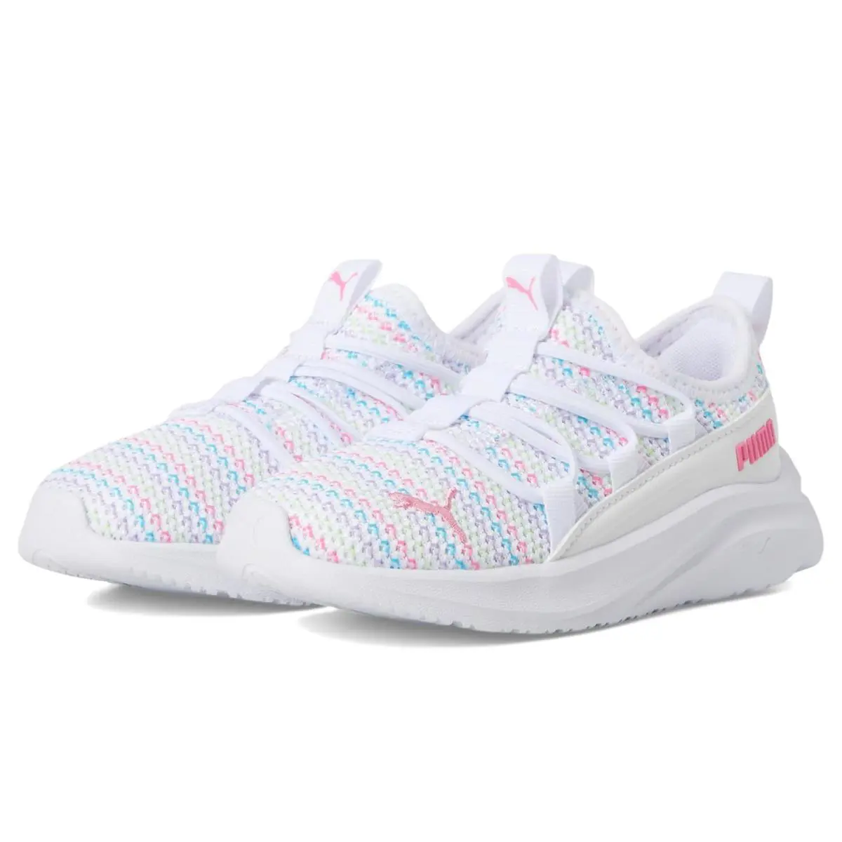 Puma shoes  - Puma White-Fast Pink 6