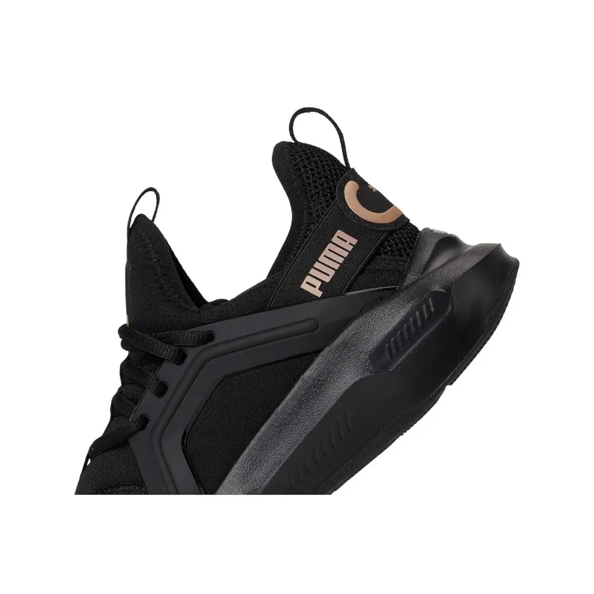 Puma shoes - Puma Black/Blue Crystal/Peach Frost 18