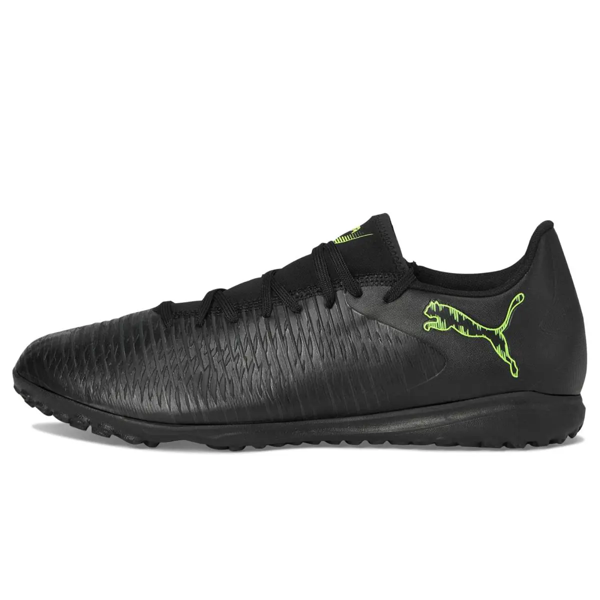Puma shoes - Puma Black-Cool Light Gray-Fluo Green 2