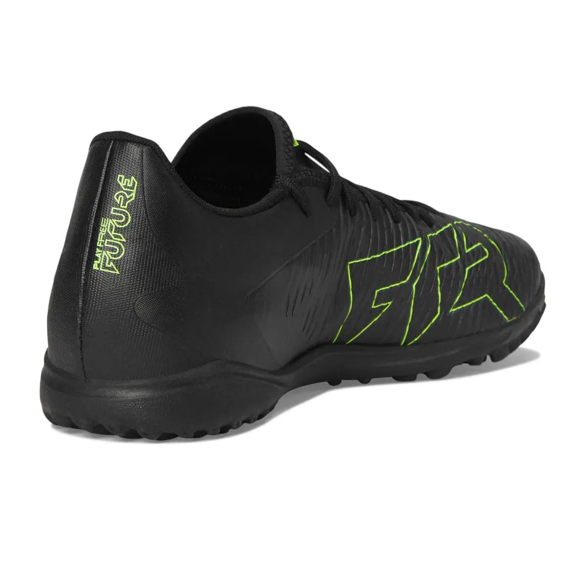 Puma shoes - Puma Black-Cool Light Gray-Fluo Green 3