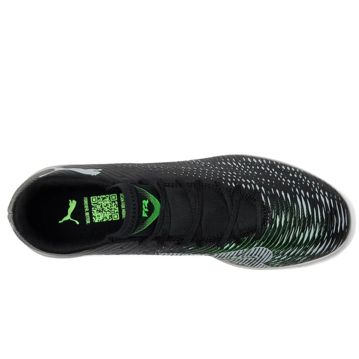 Puma shoes - Puma Black-Cool Light Gray-Fluo Green 7