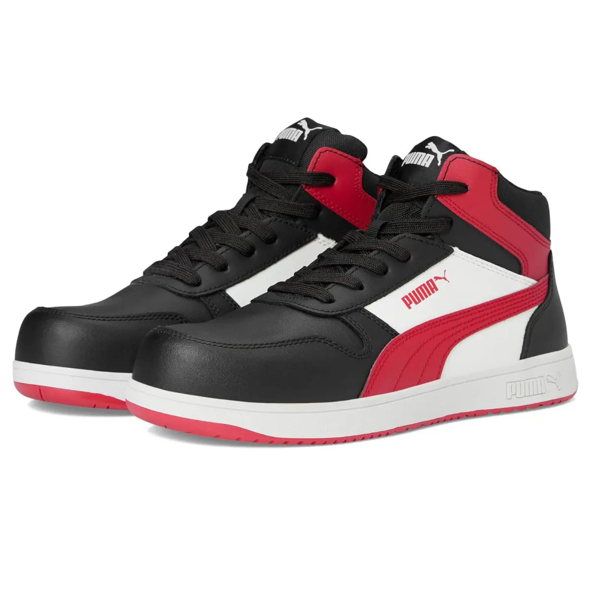 Puma shoes - Black/White/Red 6