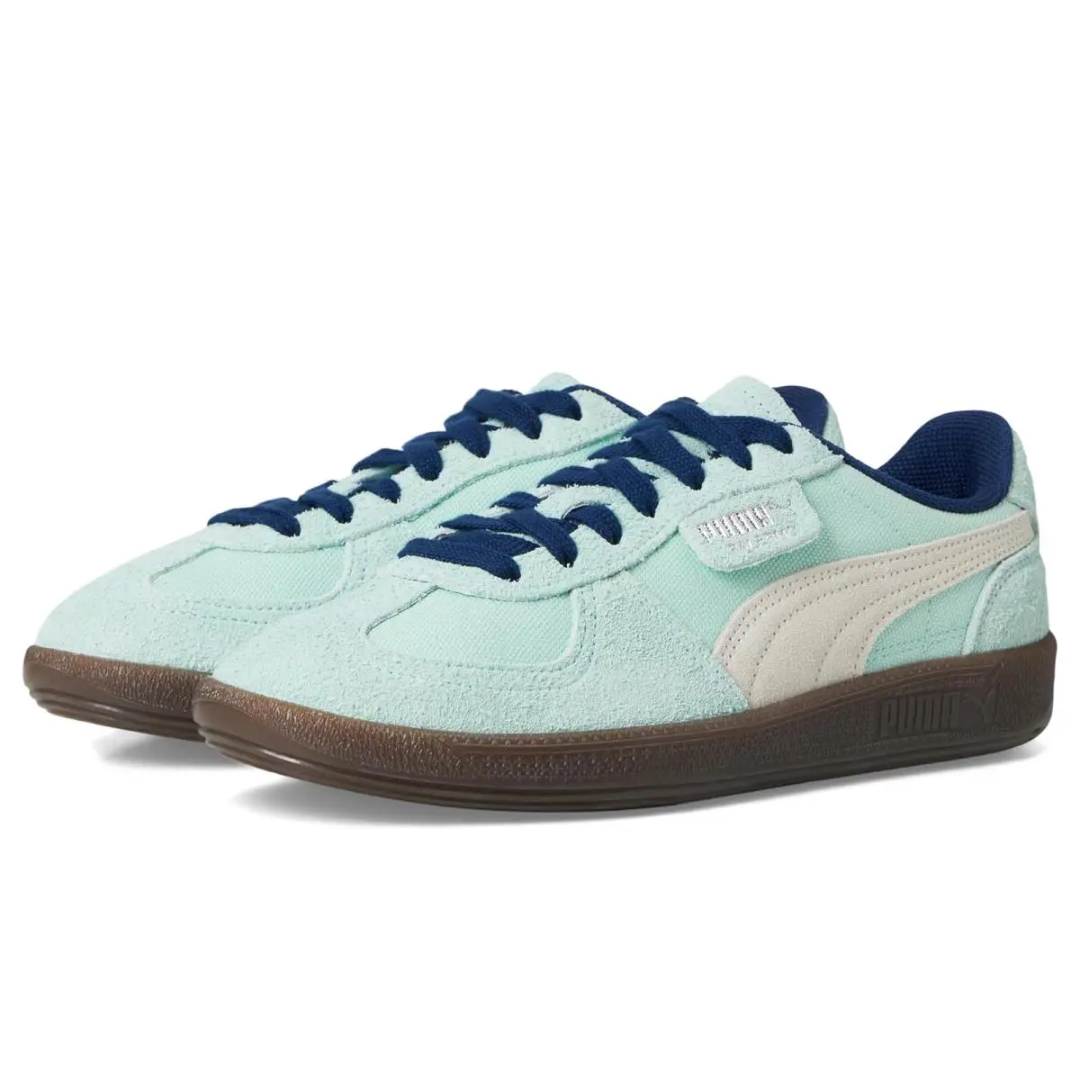Woman`s Sneakers Athletic Shoes Puma Palermo Vintage Shoes - Apple Spritz/Gum