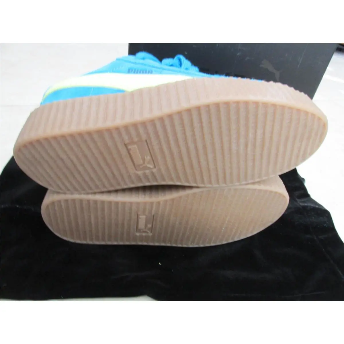 Puma shoes - PUMA x Fenty Creeper Phatty Jr - Blue (UPC: 197646320774) 3
