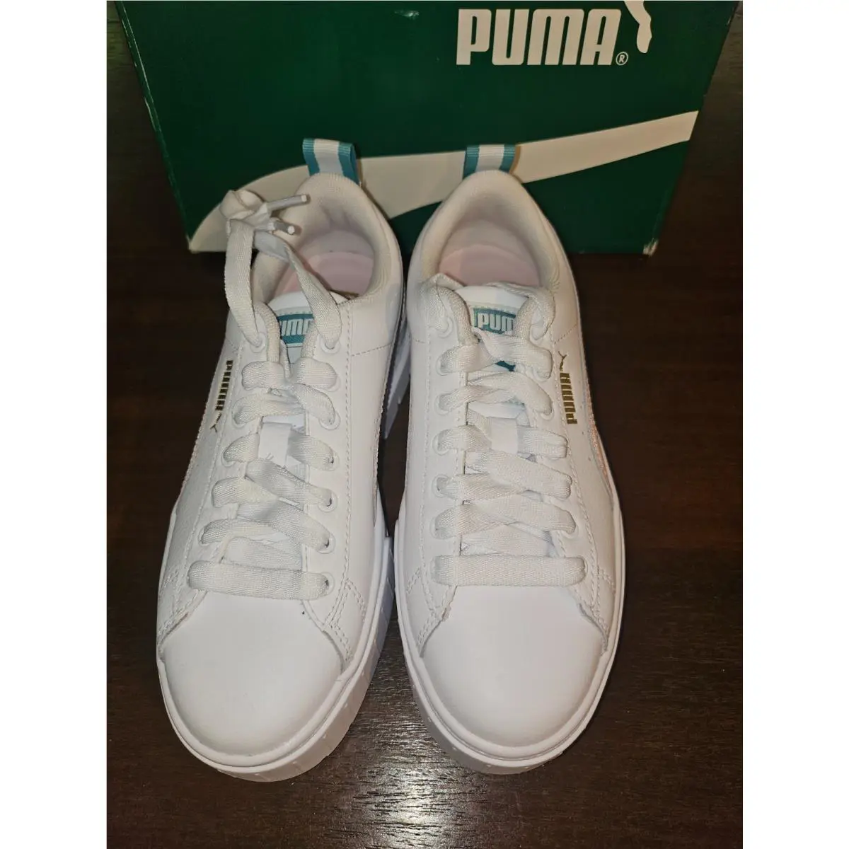 Puma shoes - White Pink 2