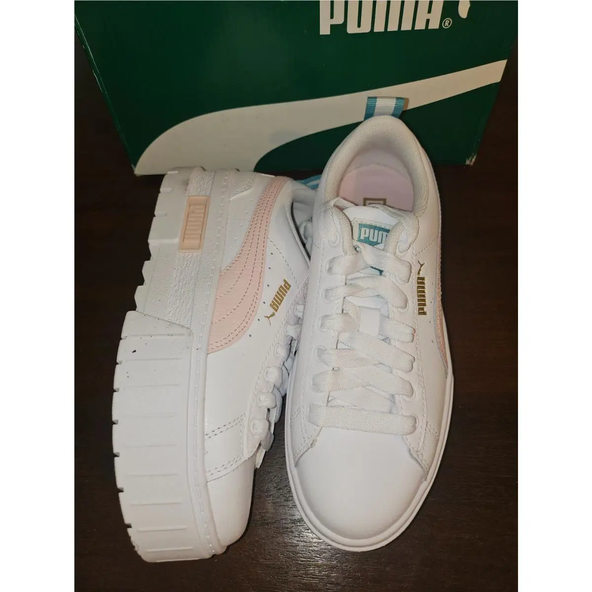 Puma shoes - White Pink 5