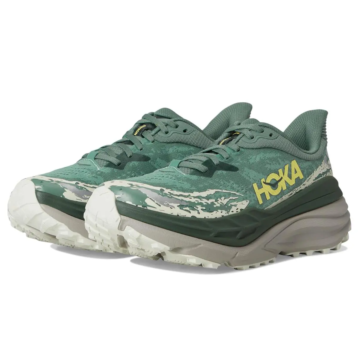 Hoka shoes - Fern/Cement 6