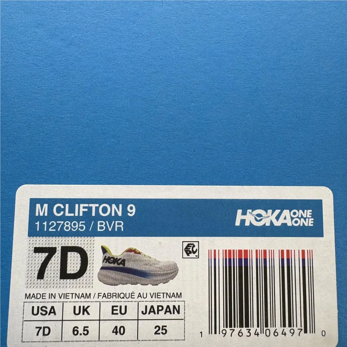 Hoka shoes - Hoka One One Clifton 9 - 1127895 - Blue 6