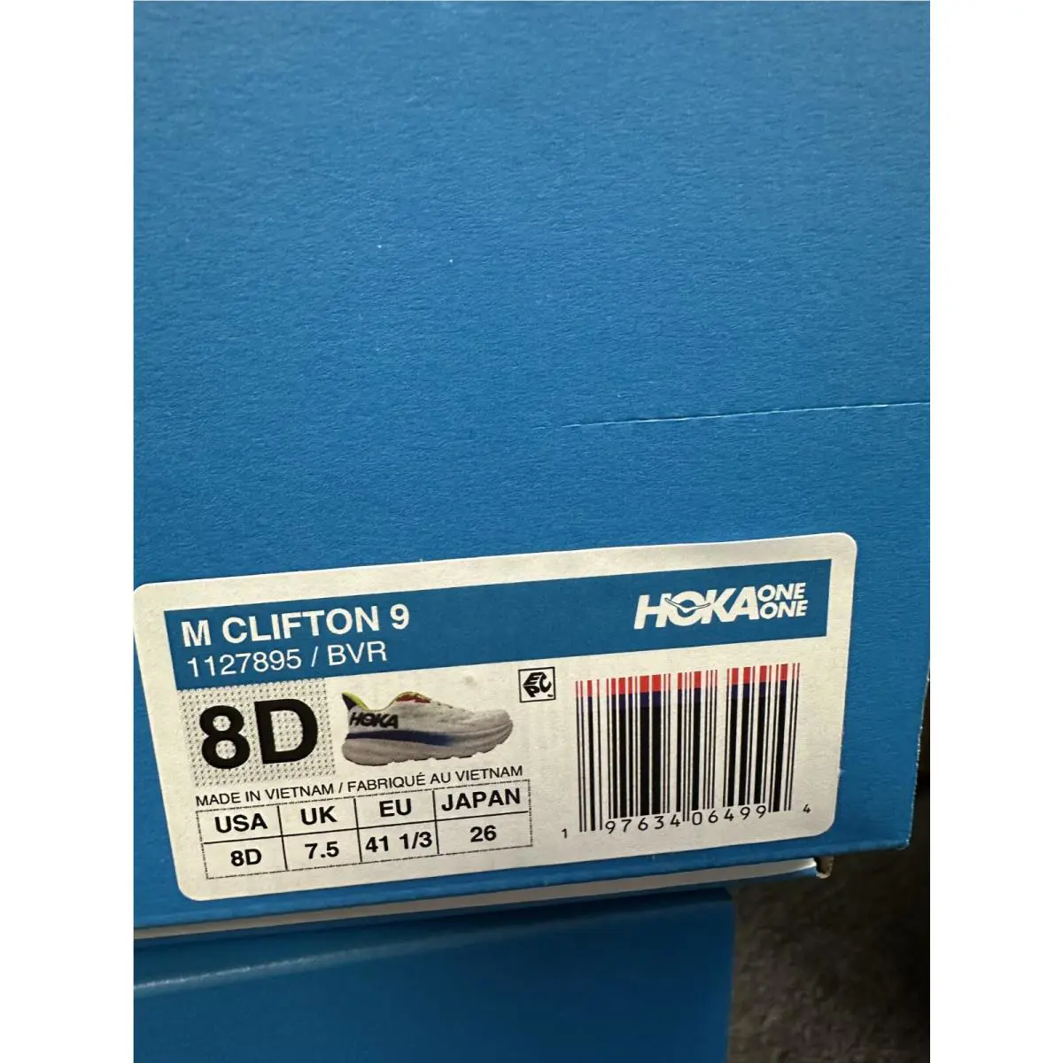 Hoka shoes - Hoka One One Clifton 9 - 1127895 - Blue 7