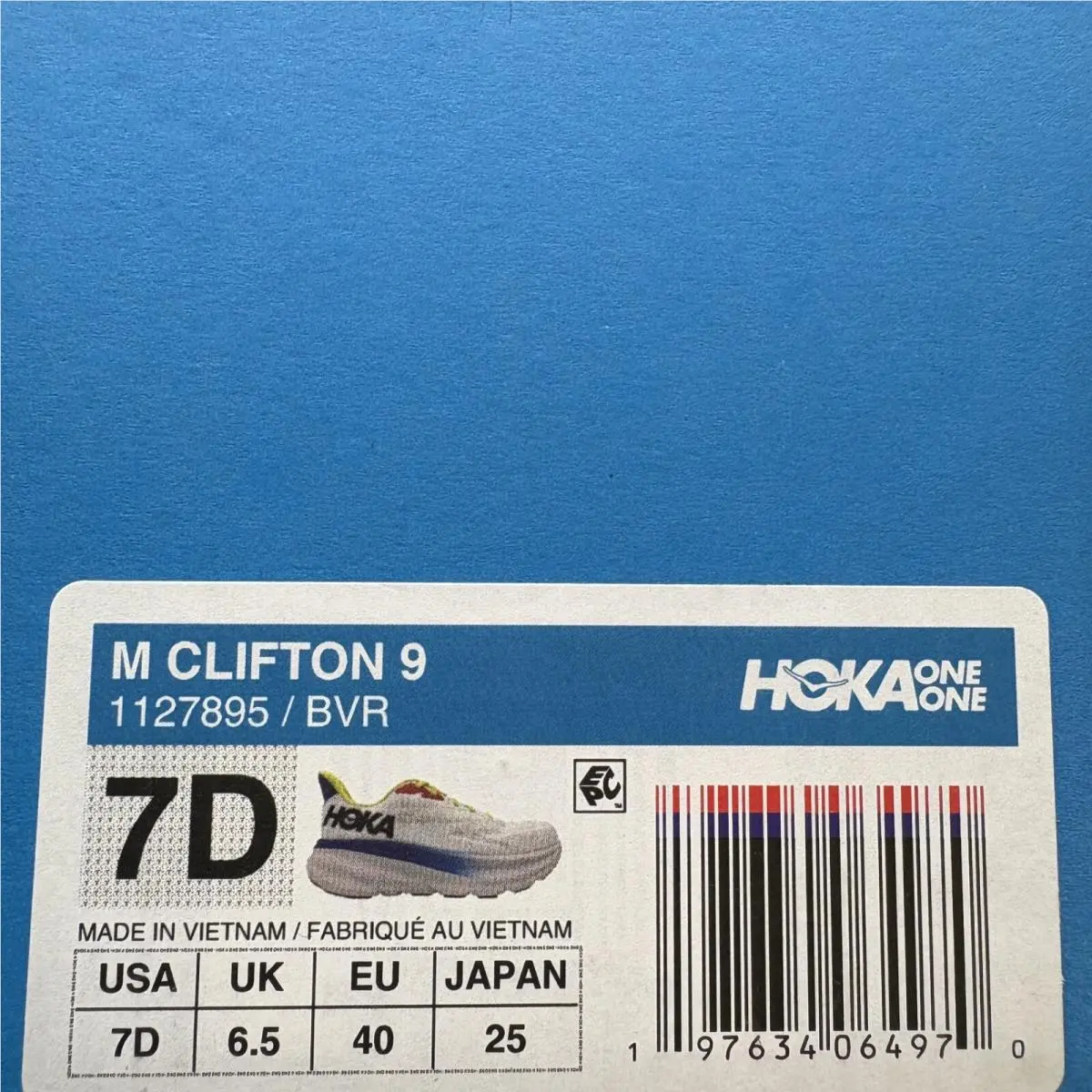 Hoka shoes - Hoka One One Clifton 9 - 1127895 - Blue 16