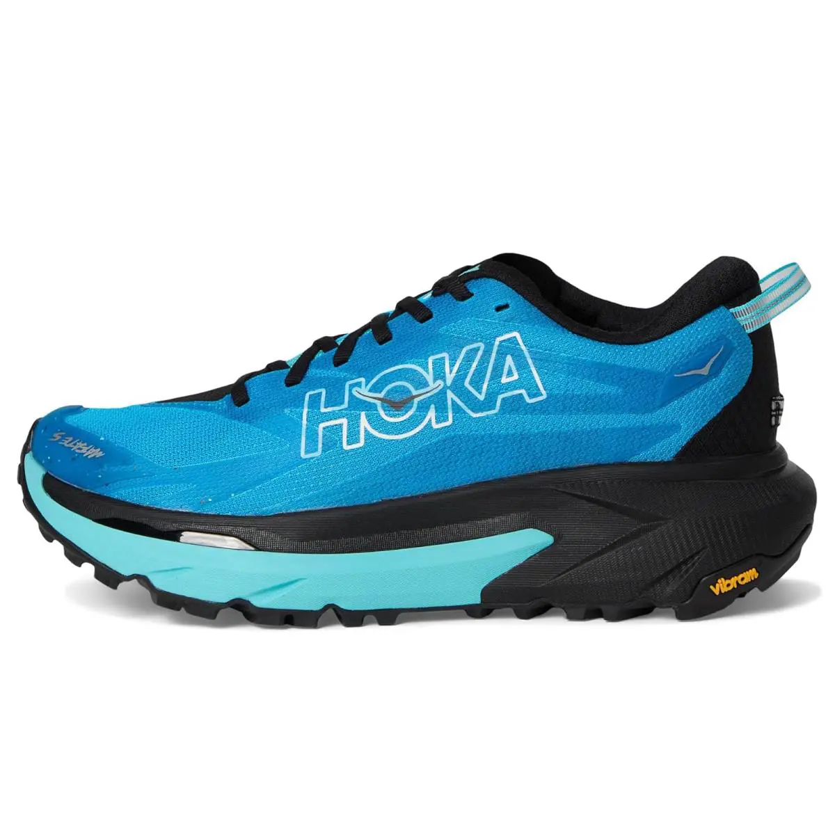 Hoka shoes - Skyward Blue/Black 2
