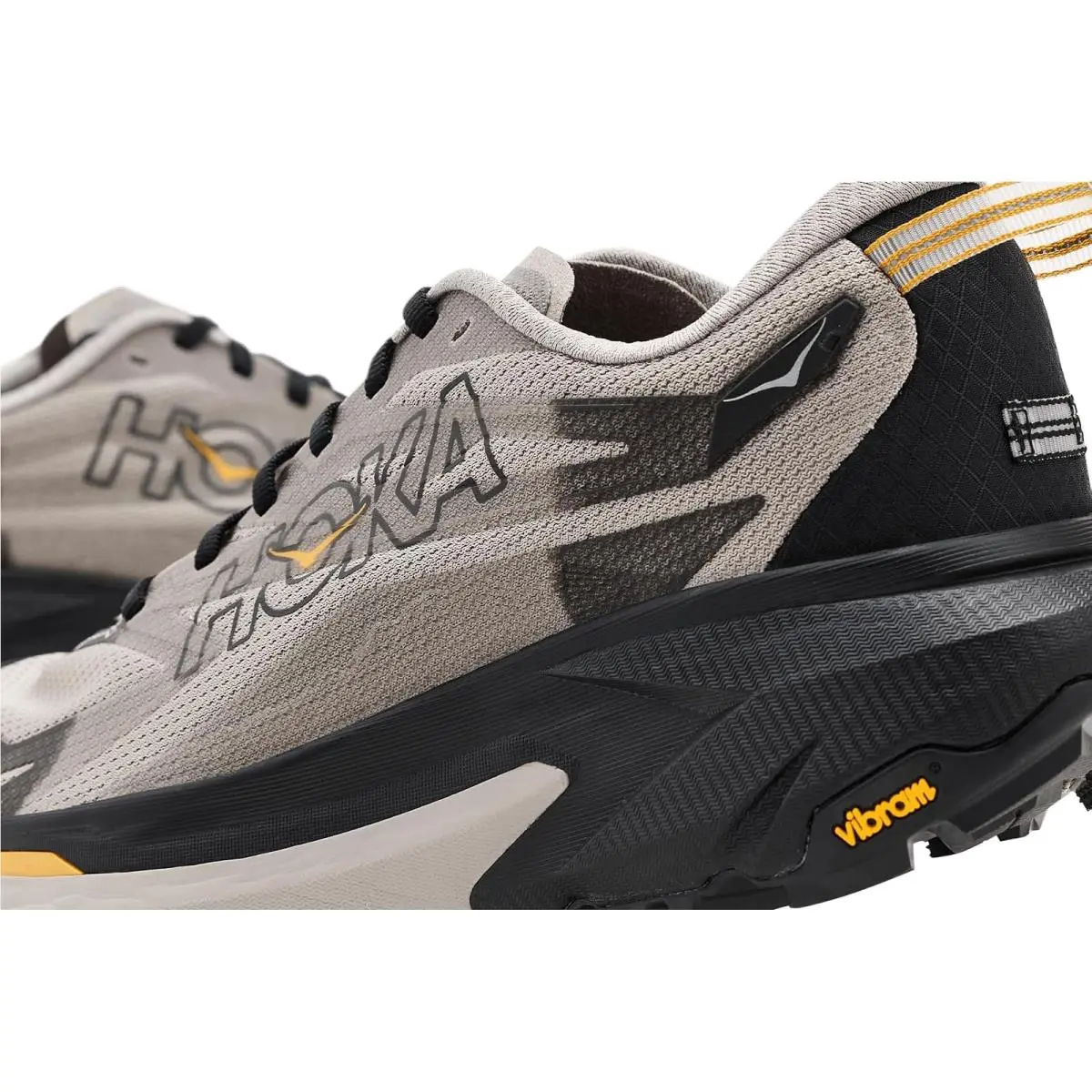 Hoka shoes - Cement/Black 4