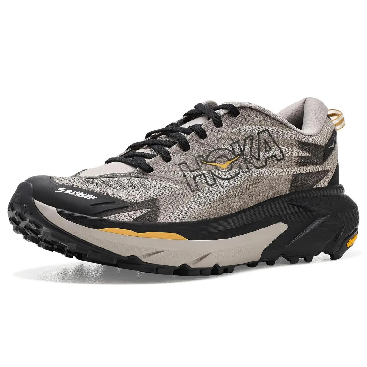 Hoka shoes - Cement/Black 6