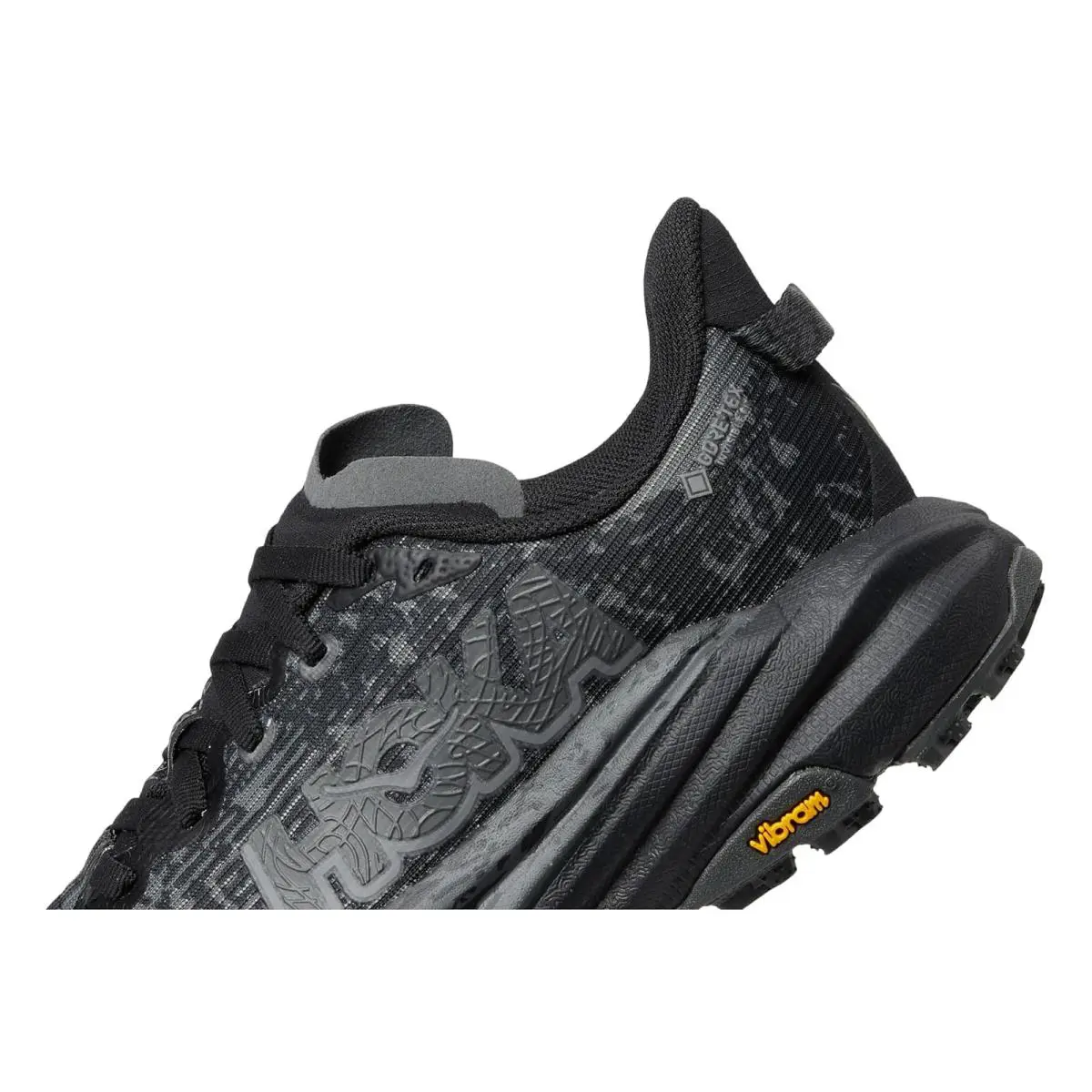 Hoka shoes - Black/Outer Orbit 4
