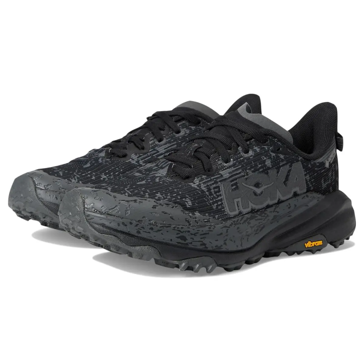 Hoka shoes - Black/Outer Orbit 6