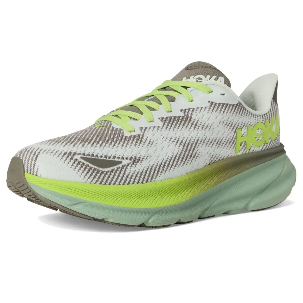 Hoka shoes - Asphalt Grey/Gravel 26