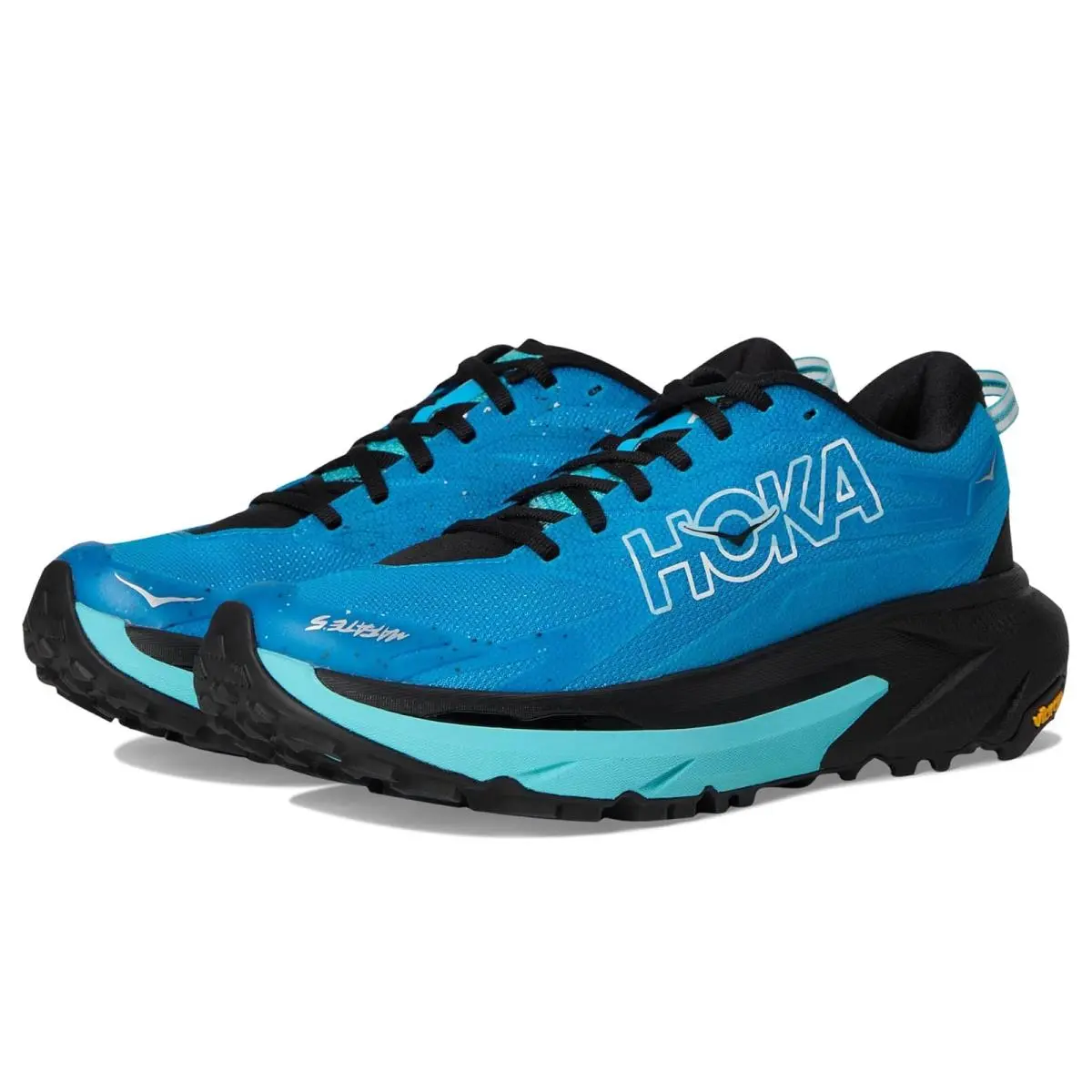 Hoka shoes - Skyward Blue/Black 6