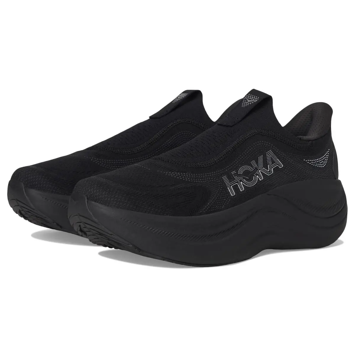 Hoka shoes - Black/Black 6