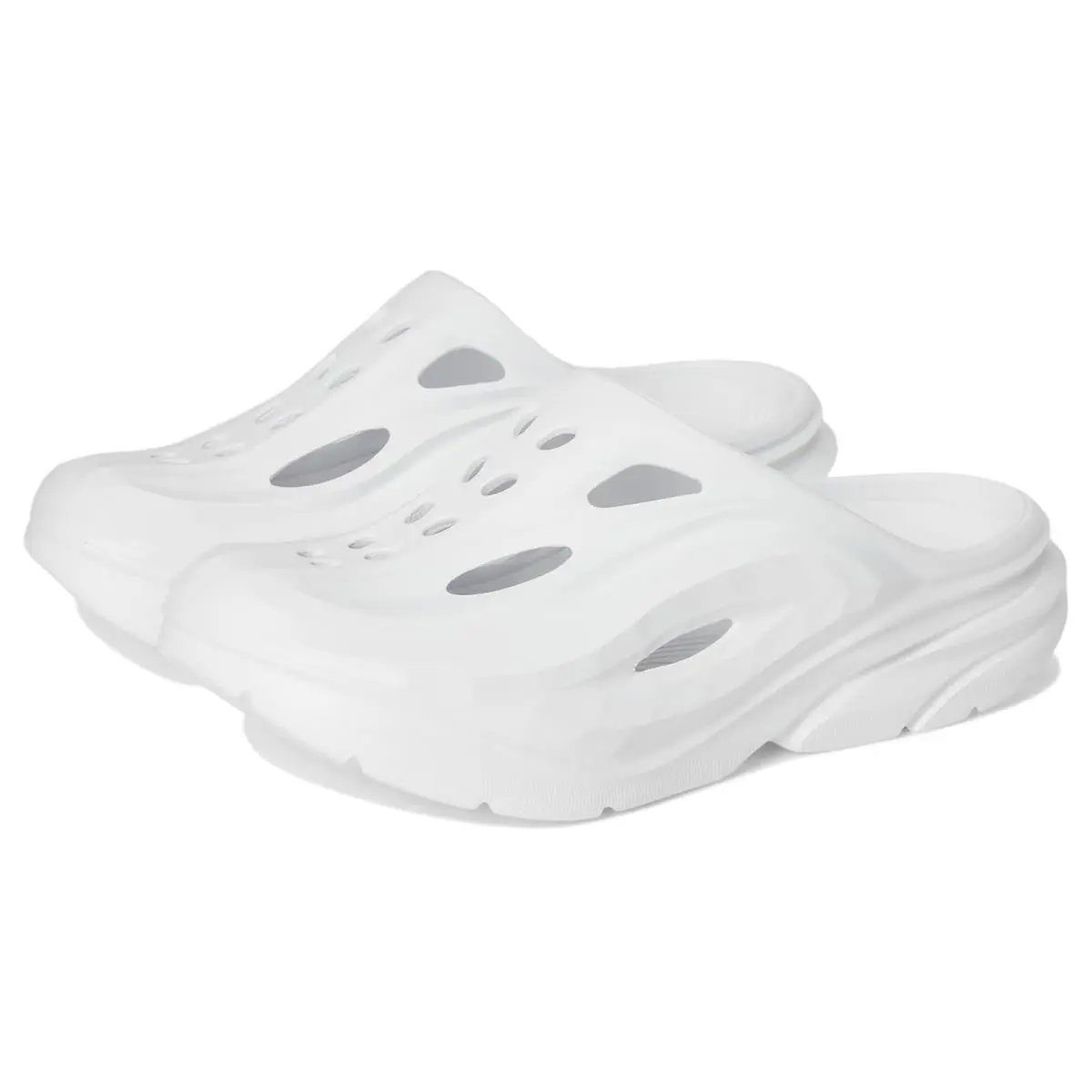 Hoka shoes - White/White 6