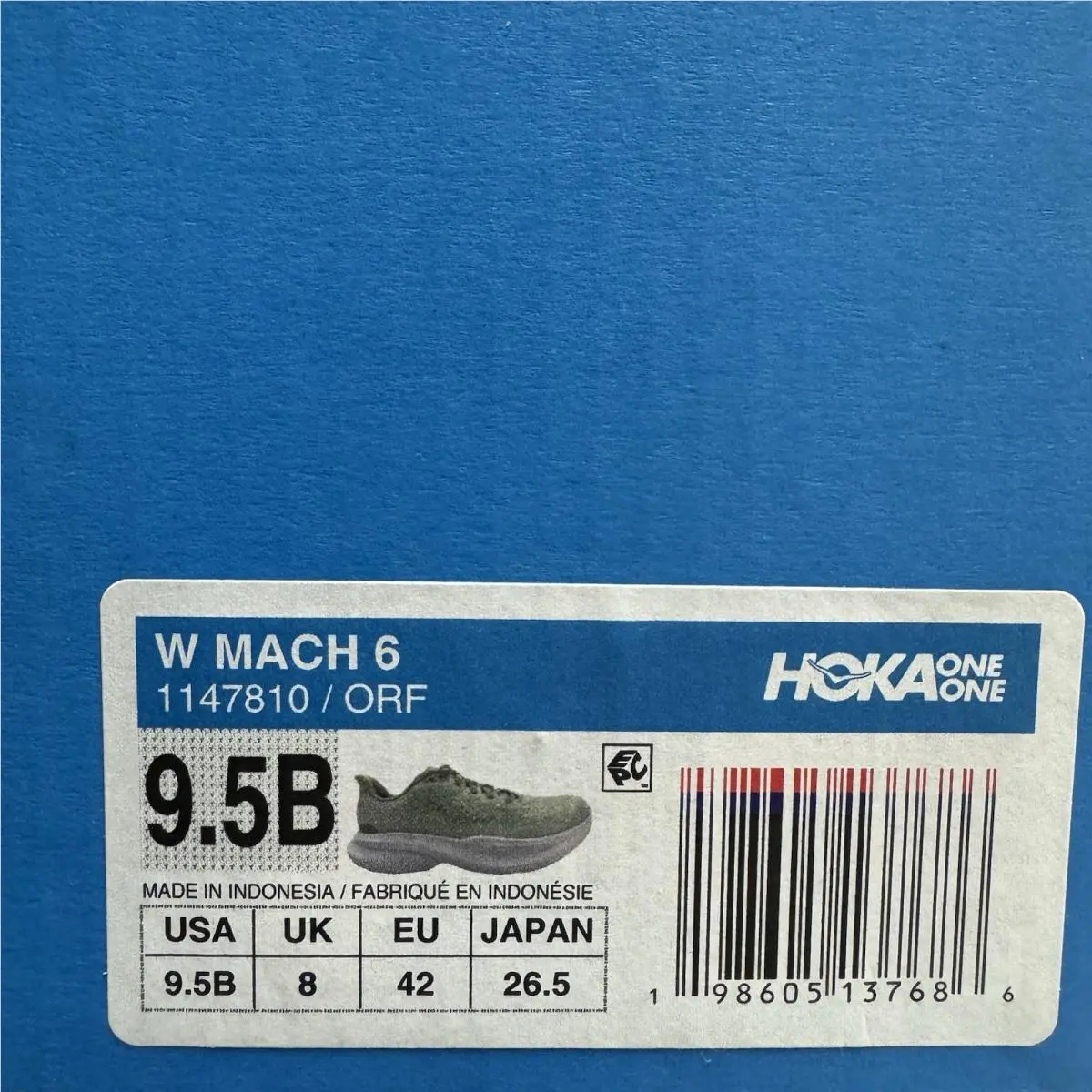 Hoka shoes - Hoka One One Mach 6 - 1147810-ORF - Green 7