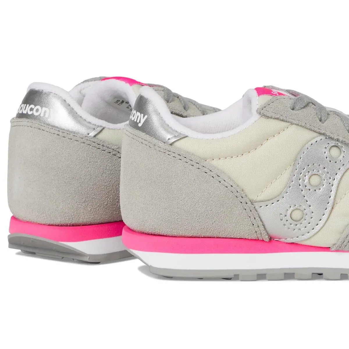 Saucony shoes - Grey/Silver/Pink 11