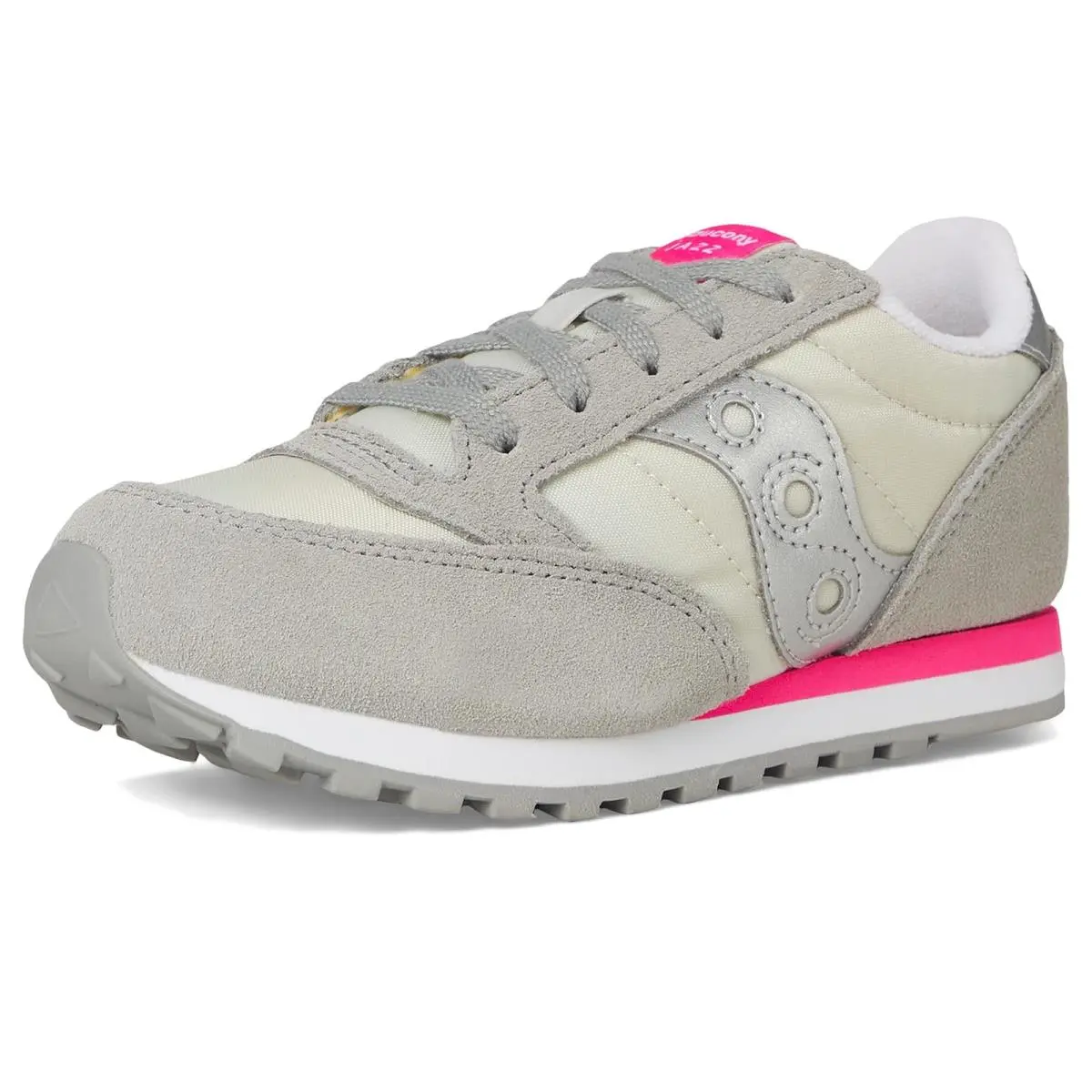 Saucony shoes - Grey/Silver/Pink 12