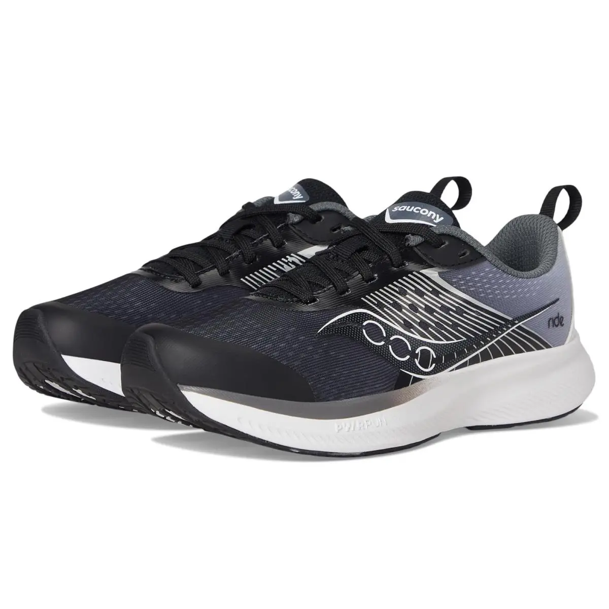 Saucony shoes - Black/White 6