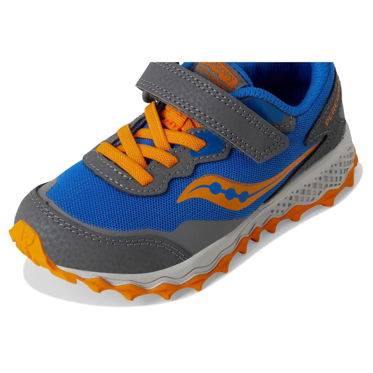 Saucony shoes - Blue/Orange 4