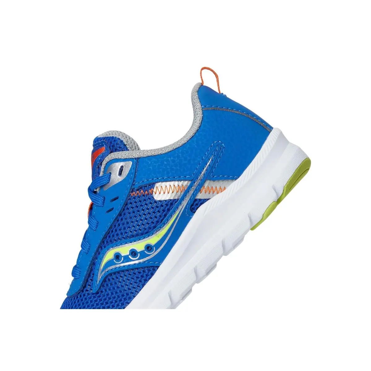 Saucony shoes - Blue/Citron 11