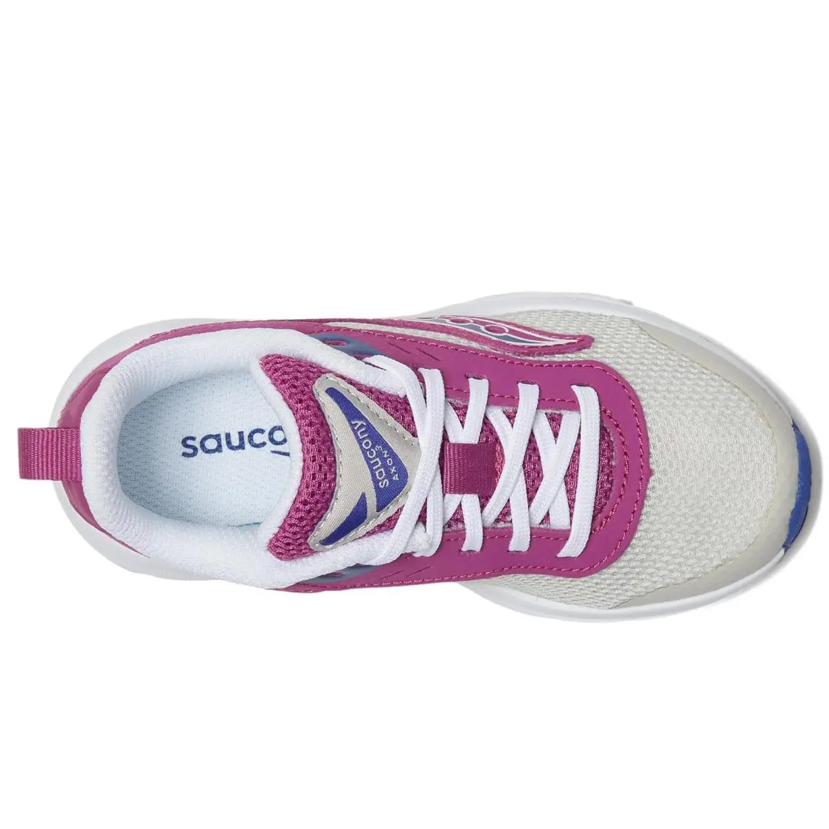 Saucony shoes - Grey/Magenta 6