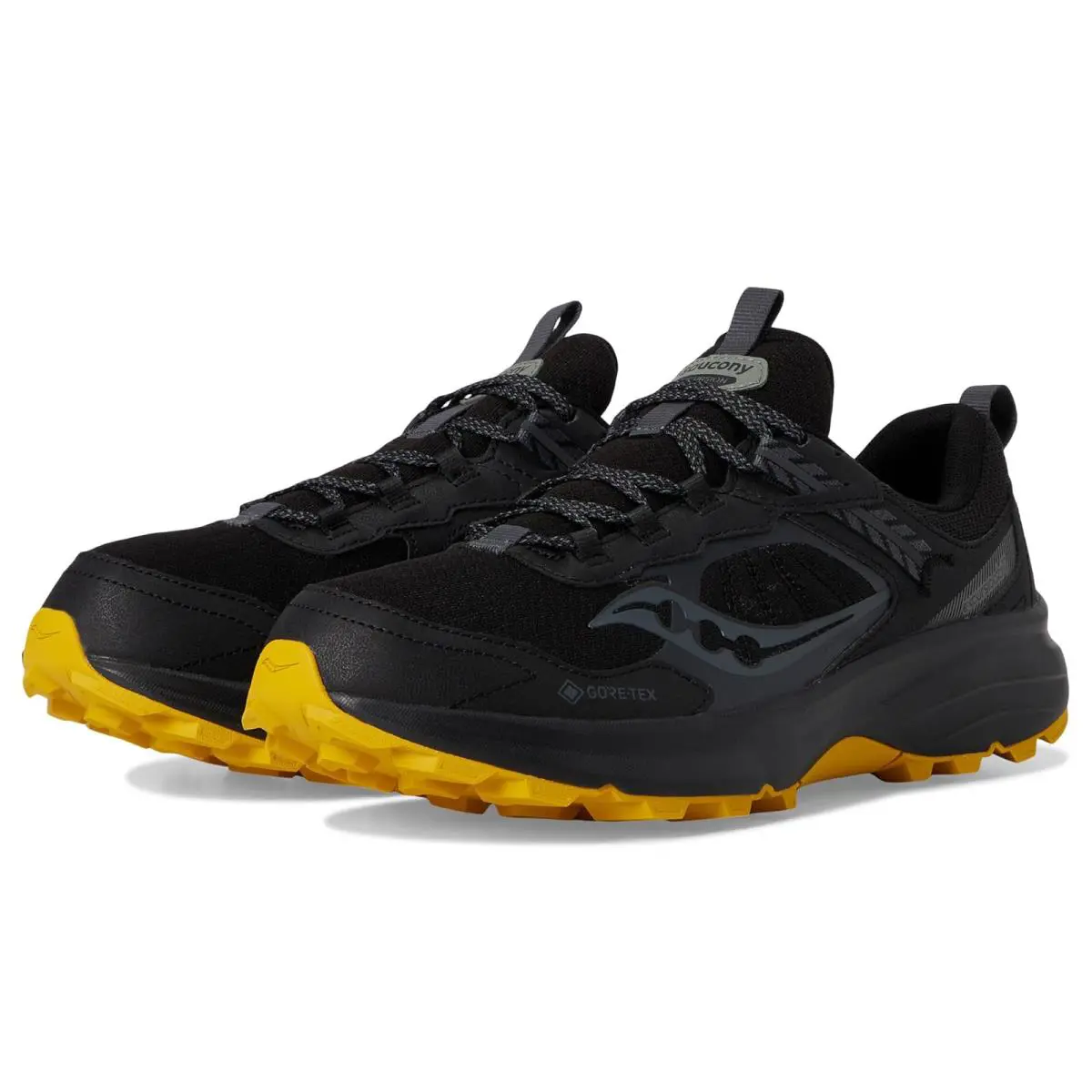 Saucony shoes - Black/Oak 6
