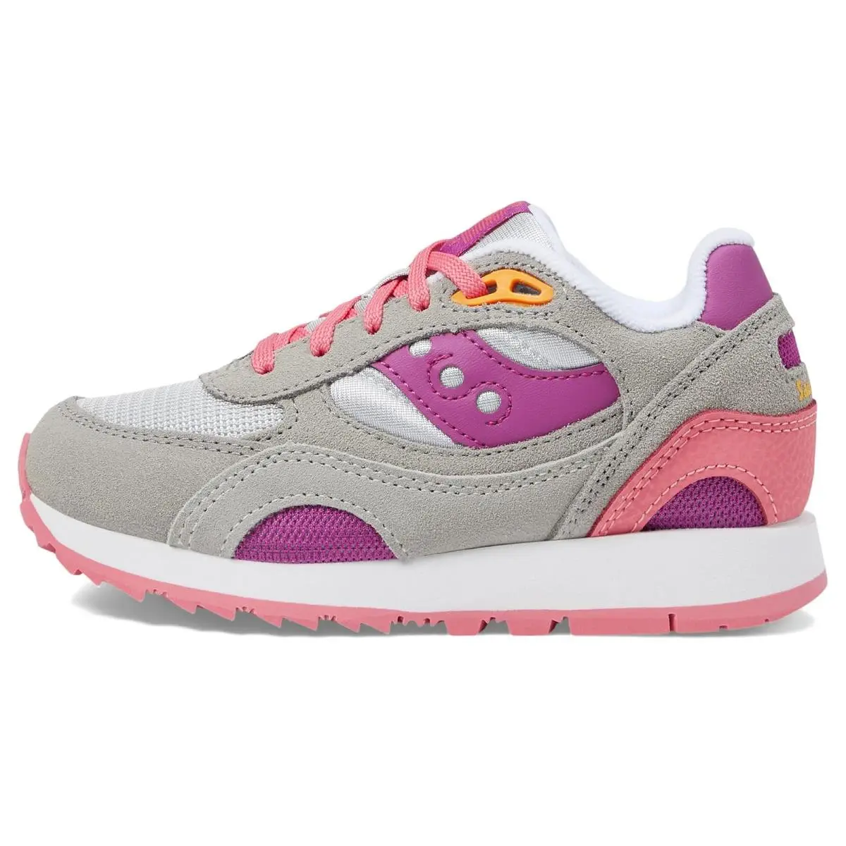 Saucony shoes - Grey/Purple/Coral 8