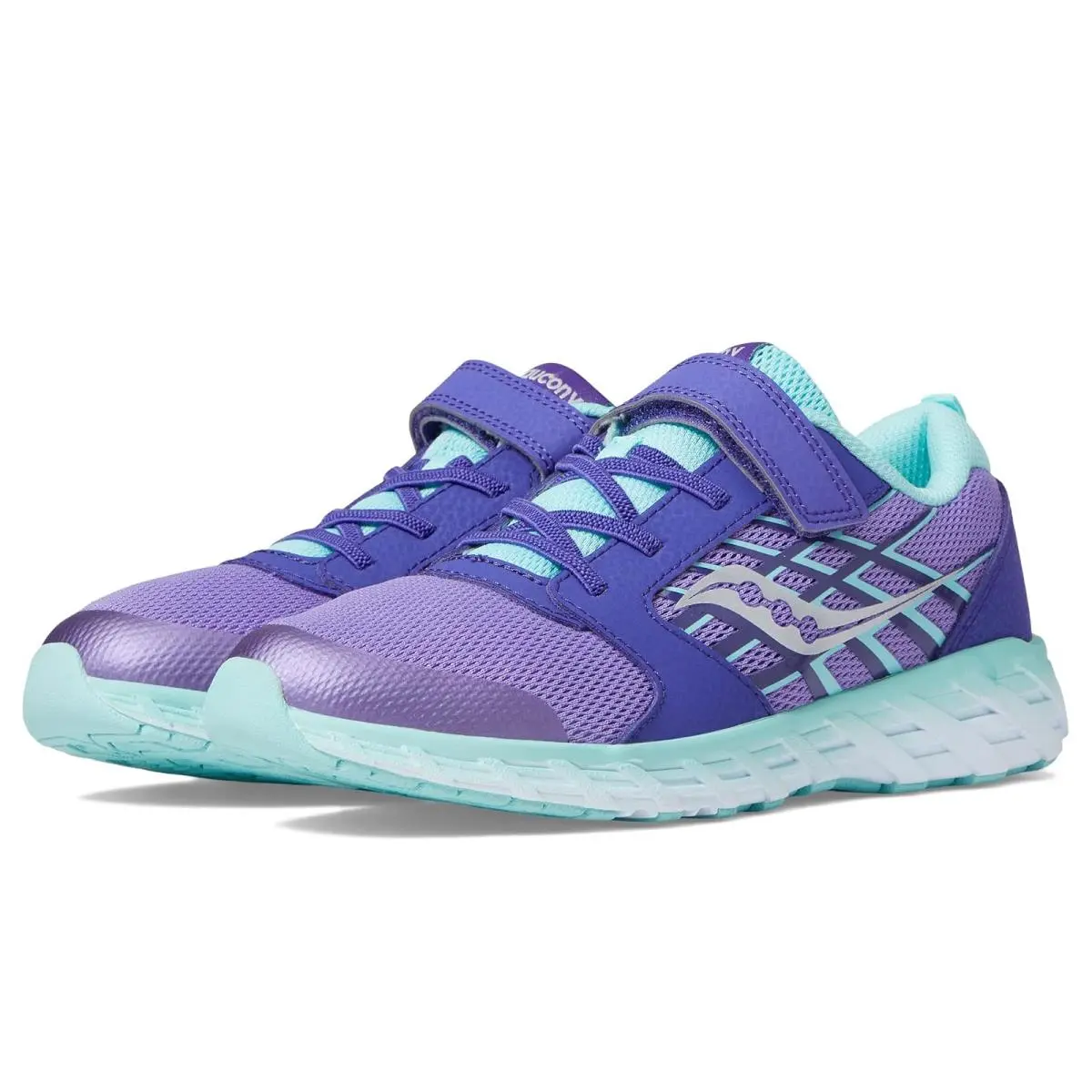 Saucony shoes - Blue/Pink 9