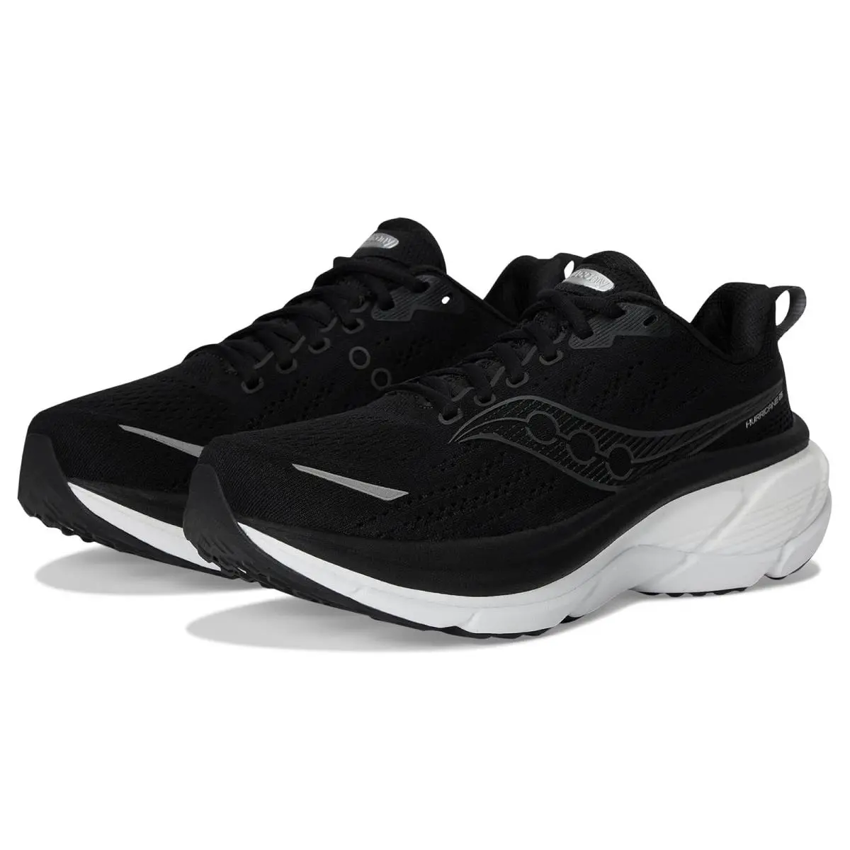 Saucony shoes - Black/White 6