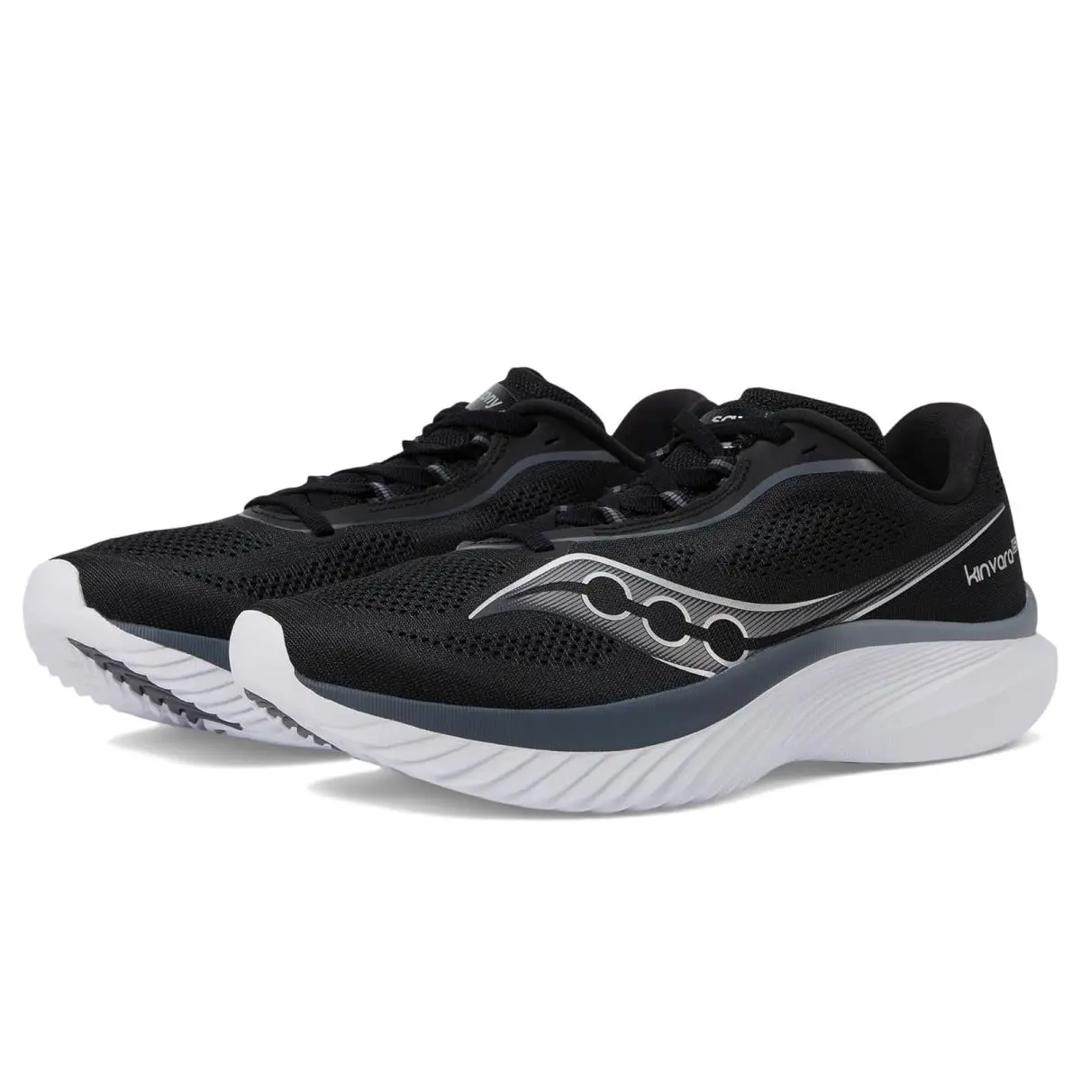 Man`s Sneakers Athletic Shoes Saucony Kinvara 15 - Black/White