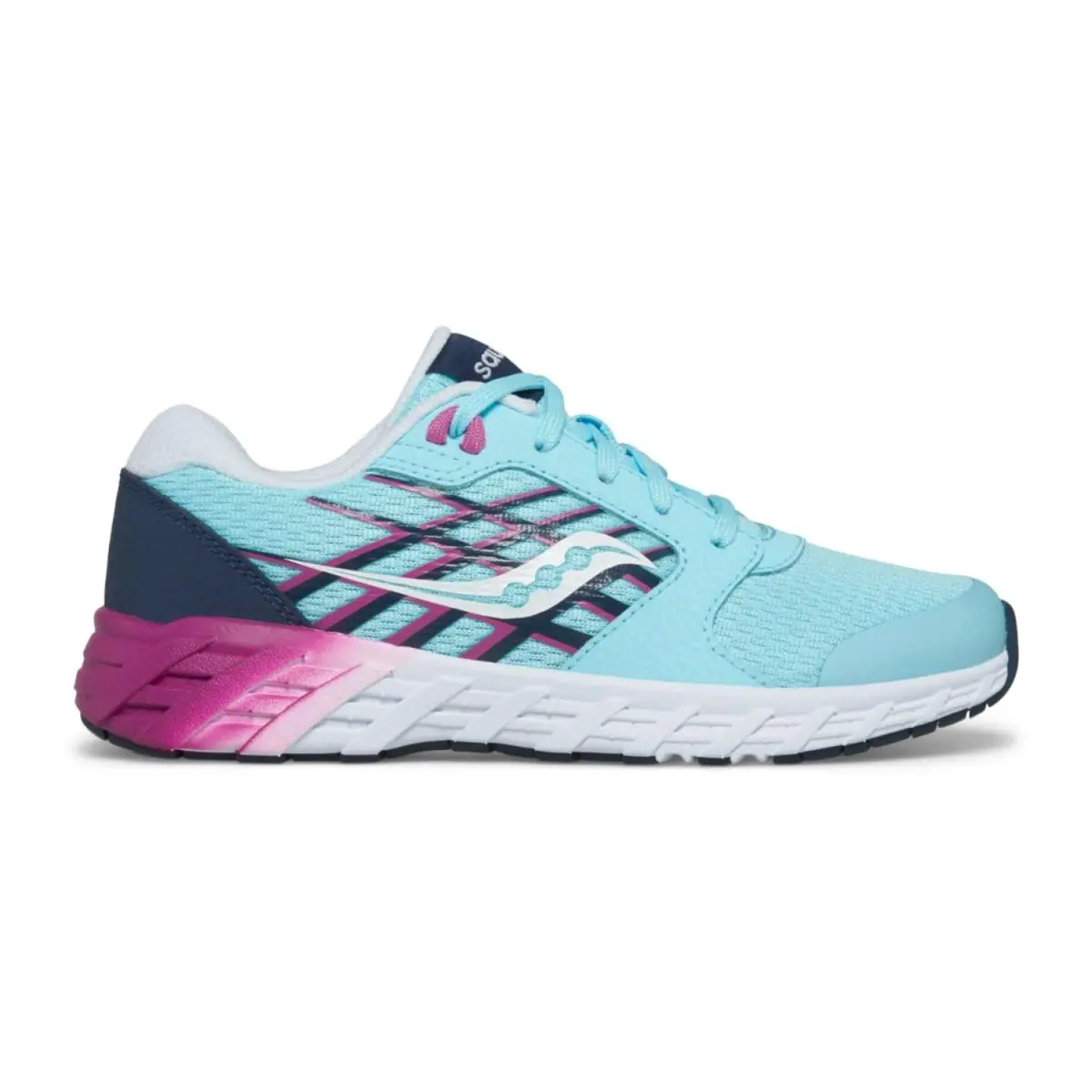 Saucony shoes - Blue/Pink 8