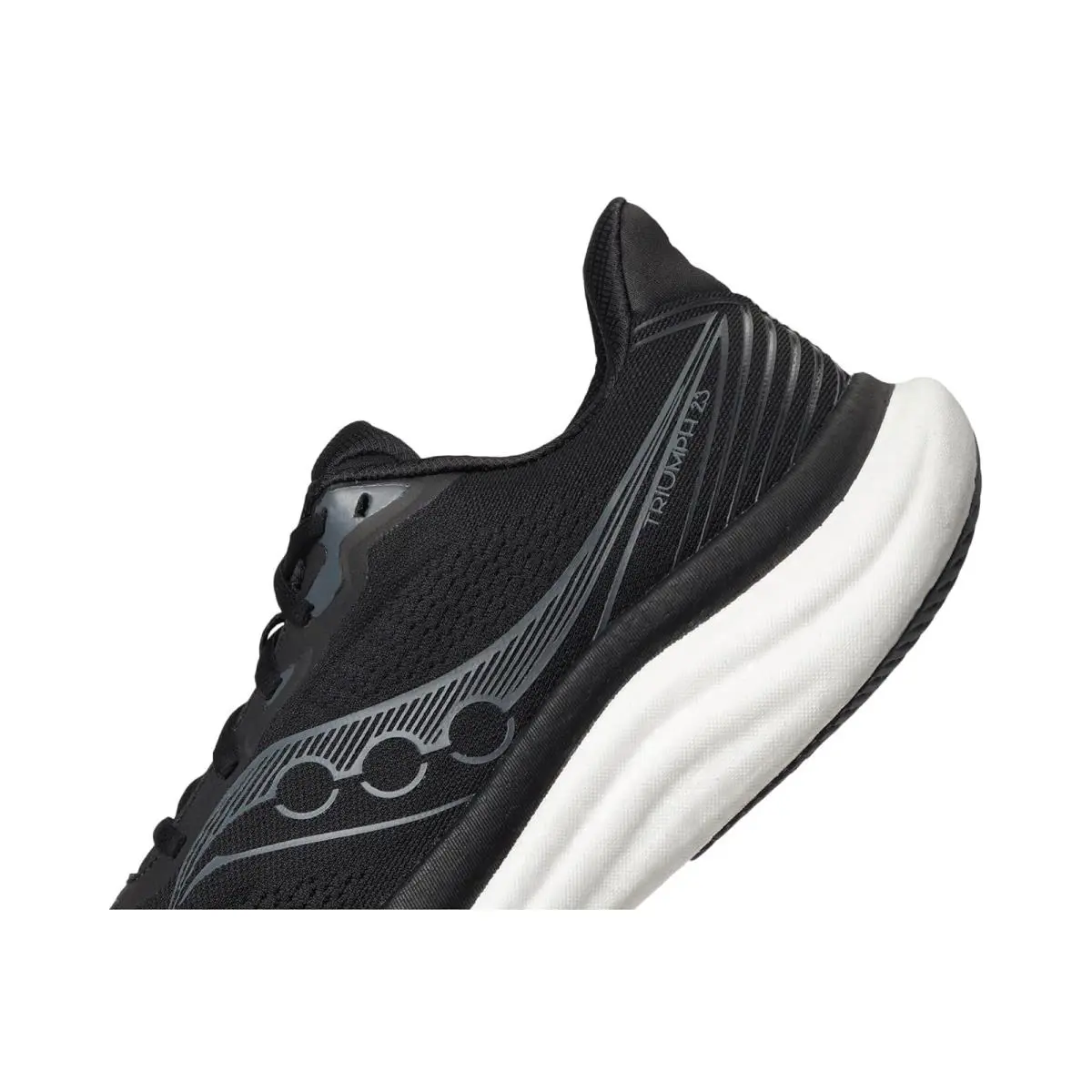 Saucony shoes - Black/White 4