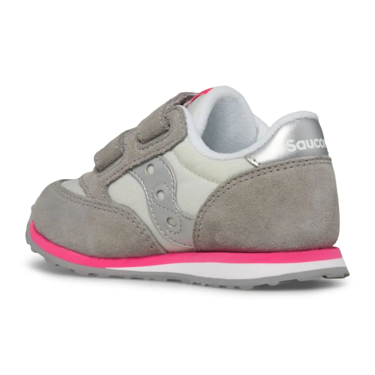Saucony shoes - Grey/Silver/Pink 2