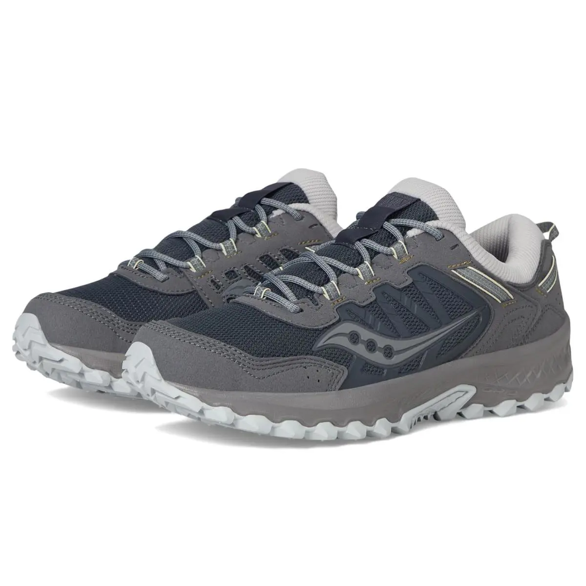 Unisex Sneakers Athletic Shoes Saucony Originals Grid Peak - Green/Dark Green