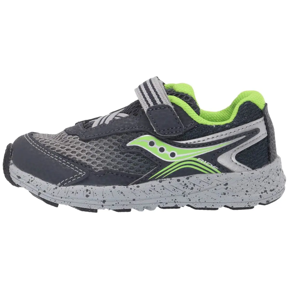 Saucony shoes - Navy/Green Leather/Mesh 2