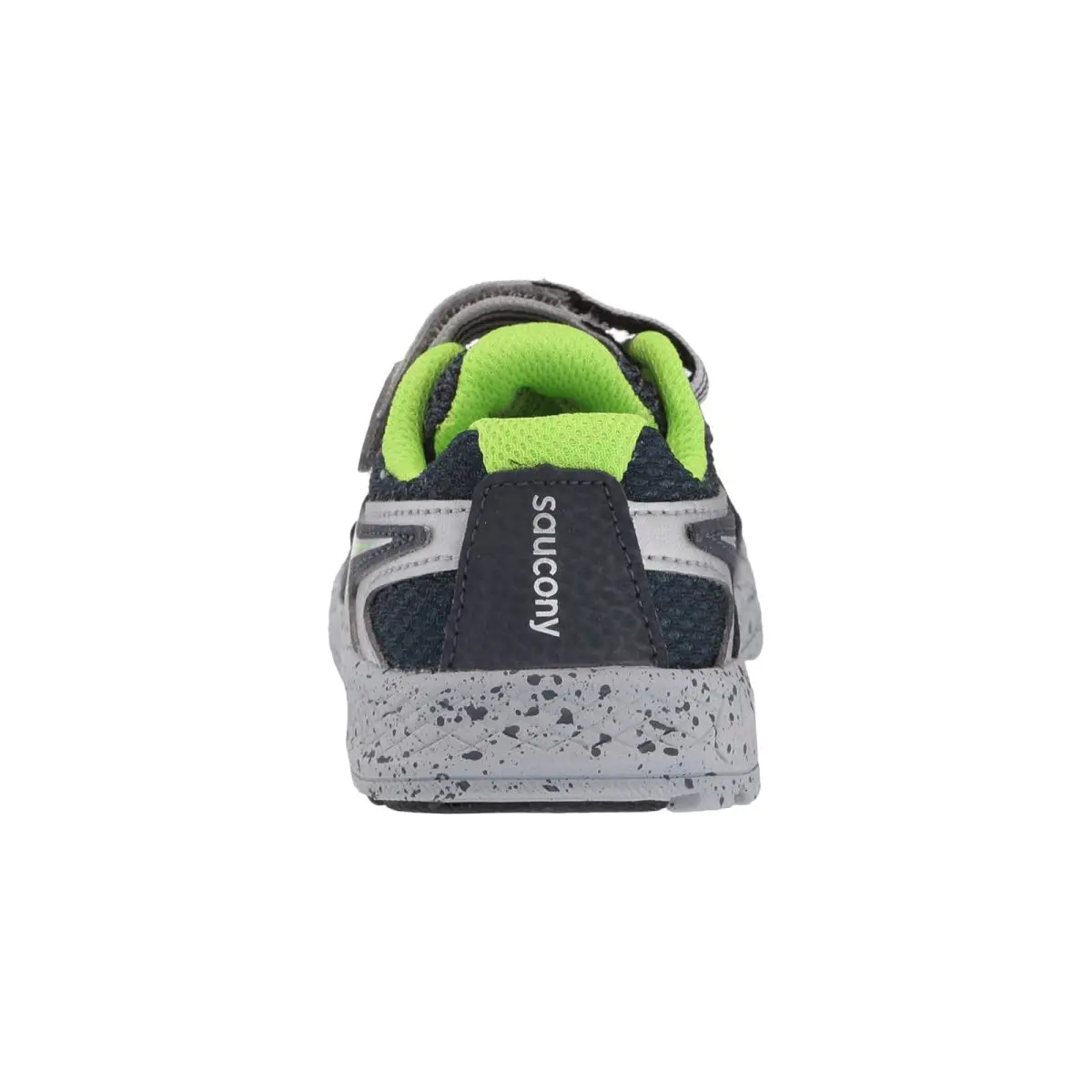 Saucony shoes - Navy/Green Leather/Mesh 3