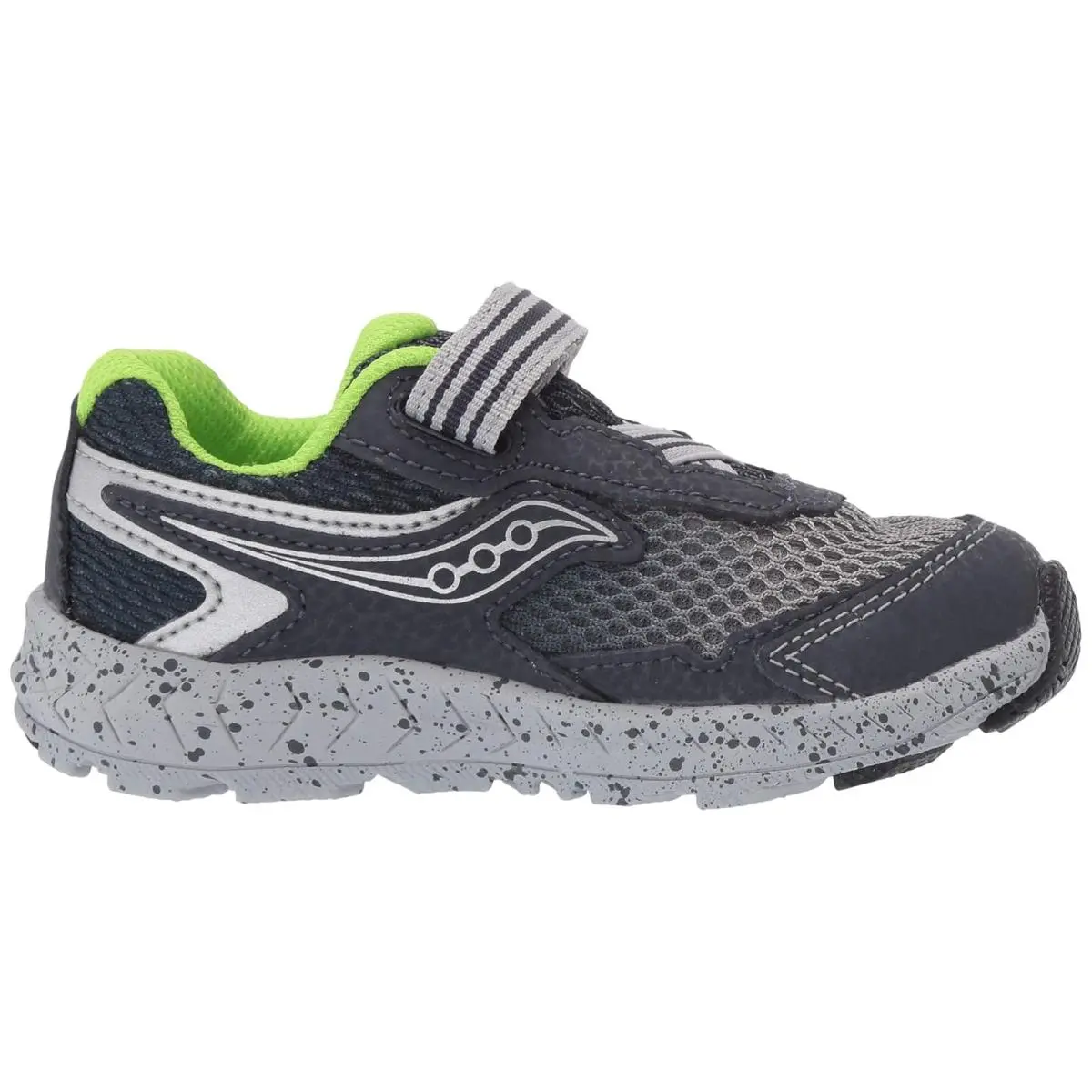 Saucony shoes - Navy/Green Leather/Mesh 11