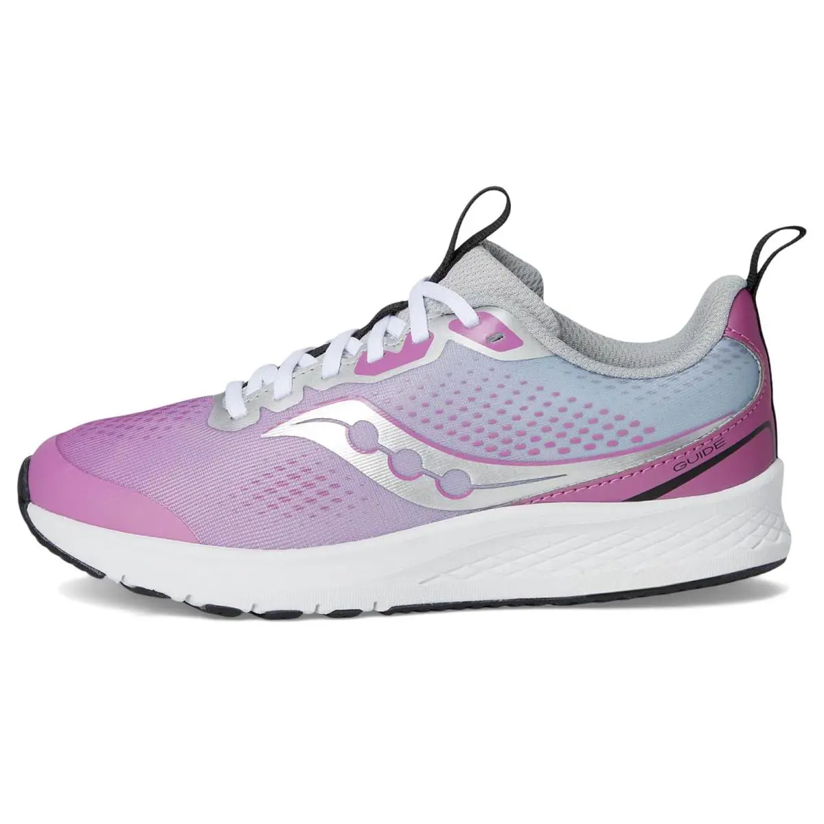 Saucony shoes - Grey/Berry 2