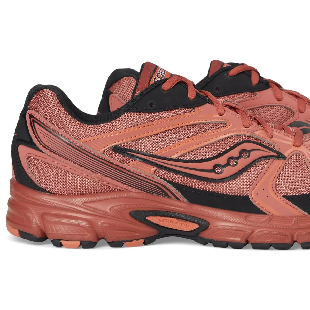 Saucony shoes - Grey/Wine 4