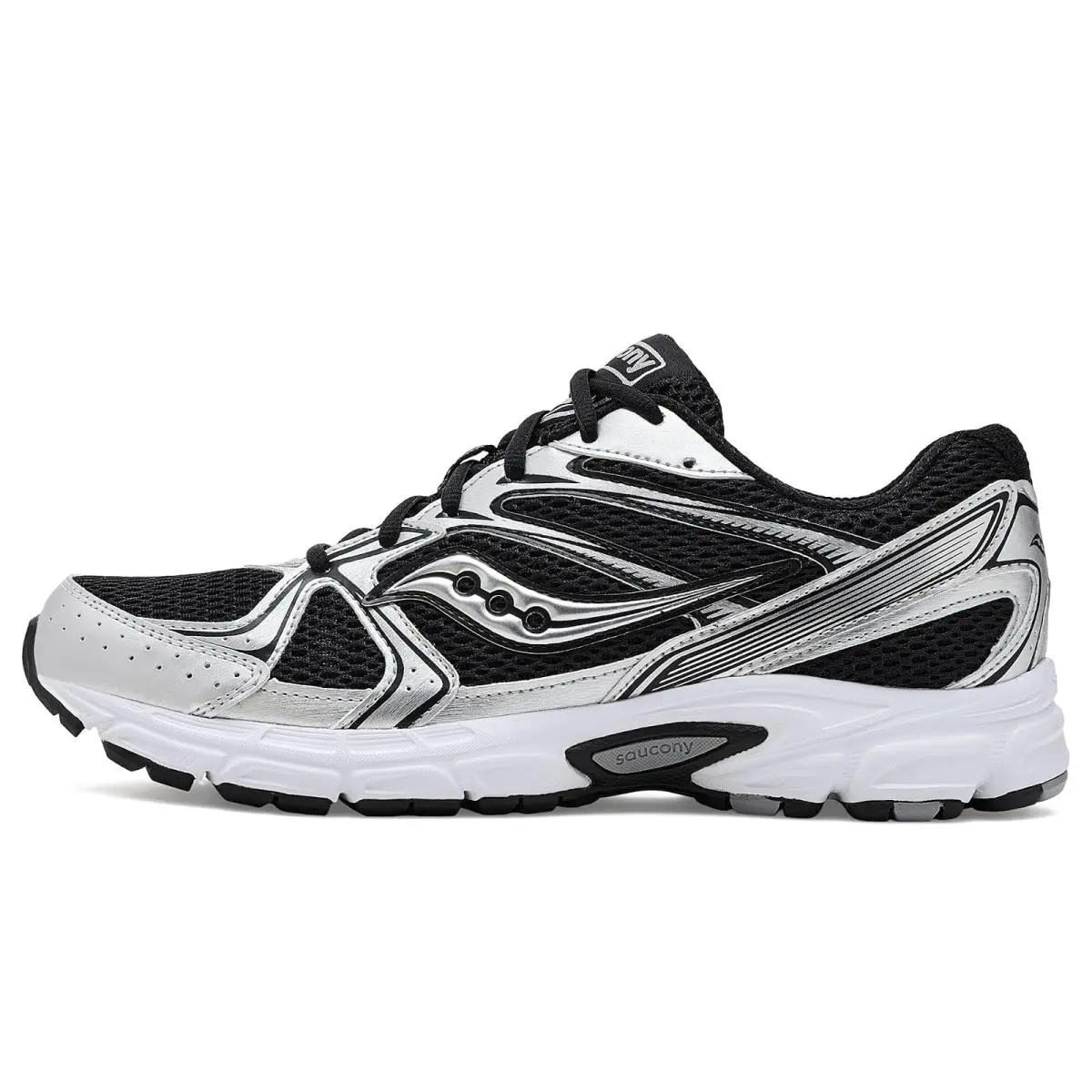 Saucony shoes - Black/Silver 9