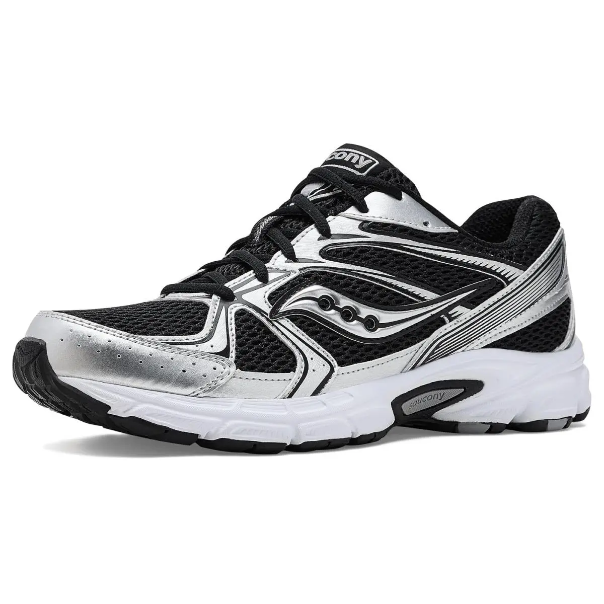 Saucony shoes - Black/Silver 6