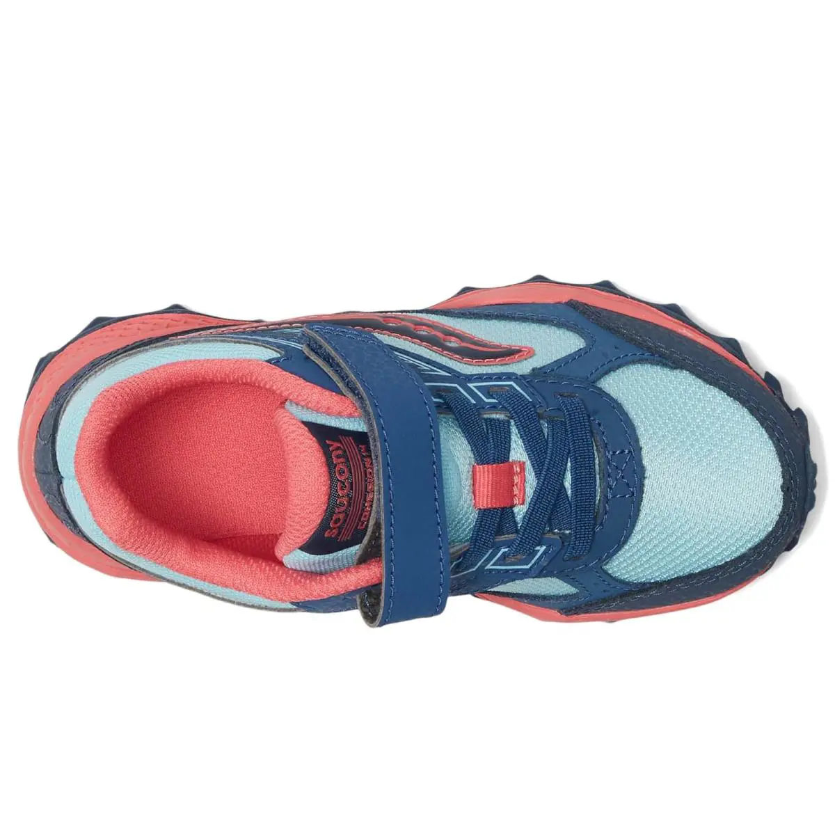 Saucony shoes - Aqua/Coral 0