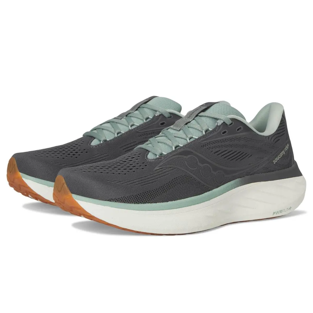 Man`s Sneakers Athletic Shoes Saucony Ride 18 - Carbon/Icebe