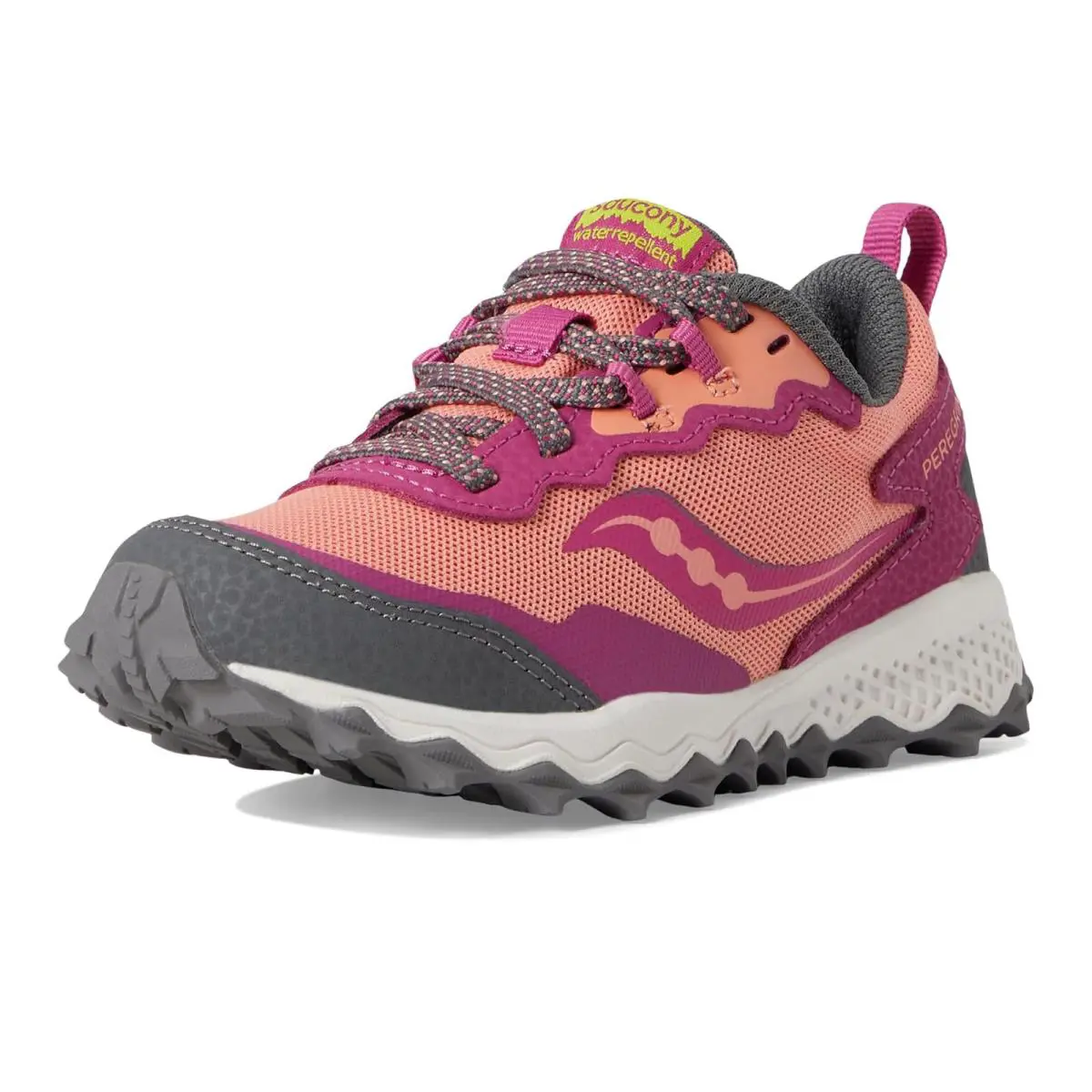 Saucony shoes - Berry/Coral 5